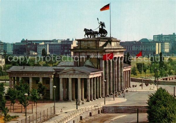 Brandenburgertor Berlin Mauer