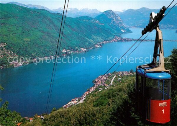 Seilbahn Serpiano Brusino-Arsizio Lago di Lugano