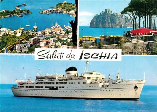 Schiffe Ships Navires Ischia