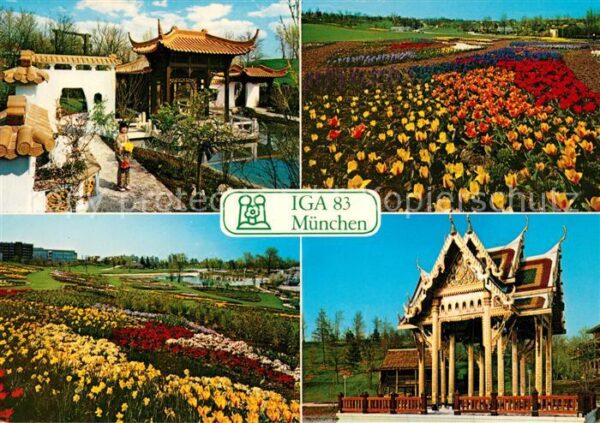 Gartenbauaustellung IGA 83 München Nationengarten China und