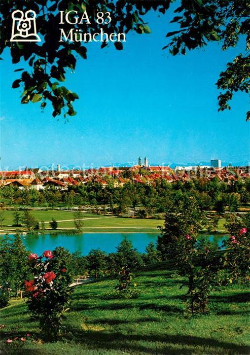 Gartenbauaustellung IGA 83 München Rosenhügel