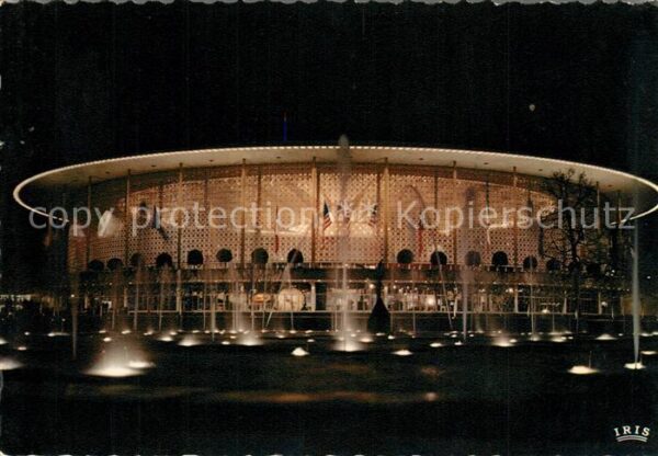Exposition Universelle Bruxelles 1958 U.S.A. Pavillon