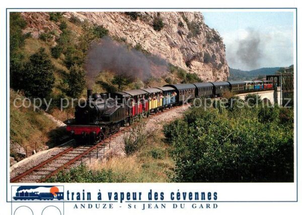 Eisenbahn Locomotive 040 TA 137 Train a Vapeur de