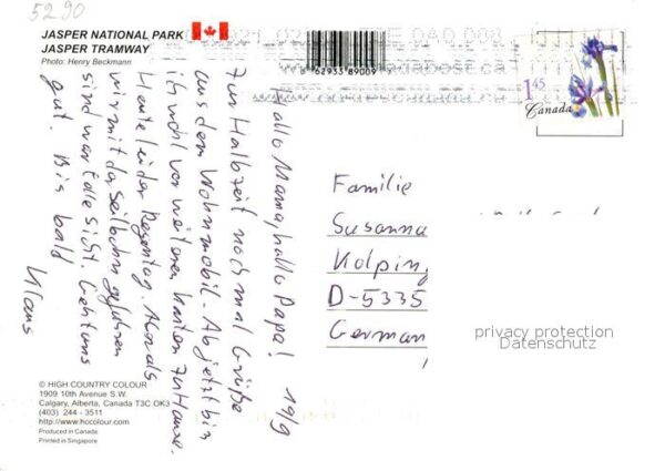 Seilbahn Jasper Tramway Canada – Bild 2