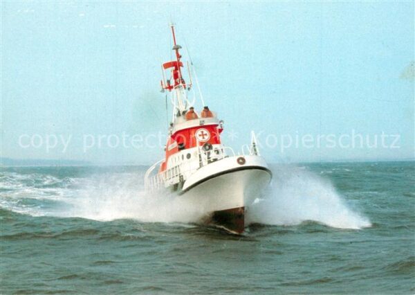 Motorboote Seenotkreuzer mit Tochterboot Otto Schü