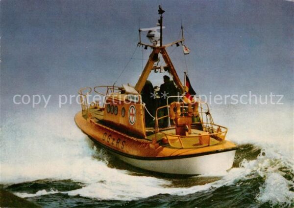 Motorboote Strand-Rettungsboot Eduard Nebelthau