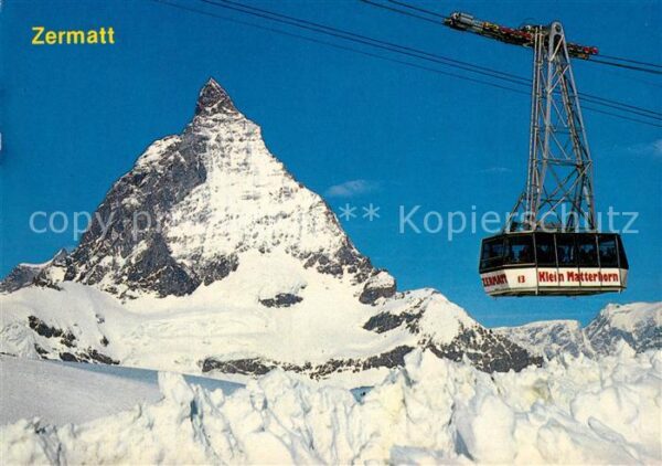 Seilbahn Klein Matterhorn Zermatt