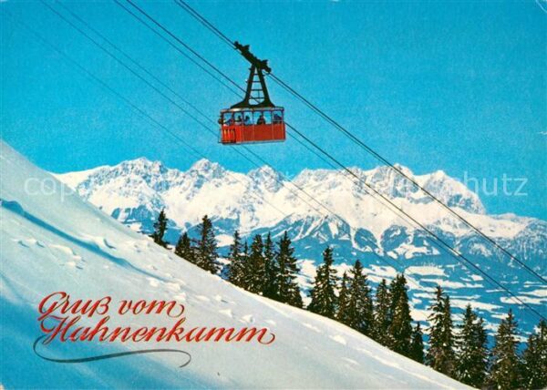 Seilbahn Hahnenkamm Kitzbühel Wilder Kaiser