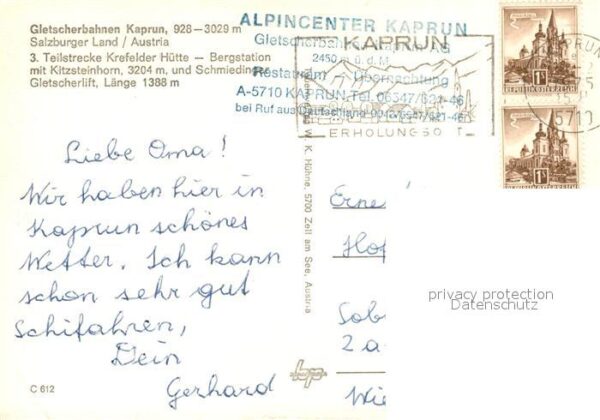 Seilbahn Gletscherbahnen Kaprun – Bild 2