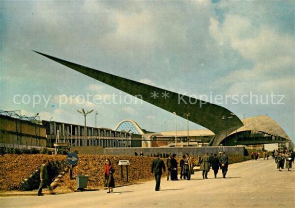 Exposition Universelle Bruxelles 1958 Fleche du Genie Civil