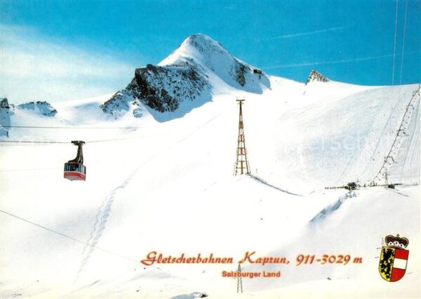 Seilbahn Gletscherbahnen Kaprun Kitzsteinhorn Ma