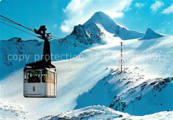 Seilbahn Gletscherbahnen Kaprun Kitzsteinhorn