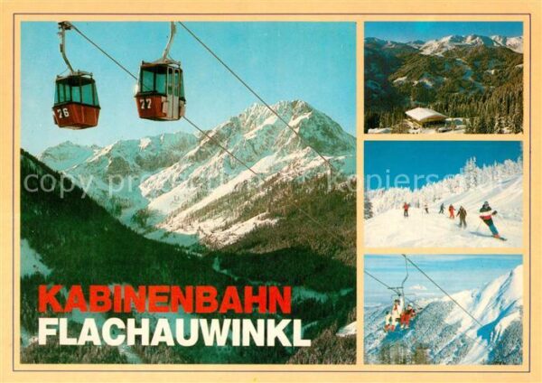 Seilbahn Flachauwinkl Zauchensee Kleinarl Skifah