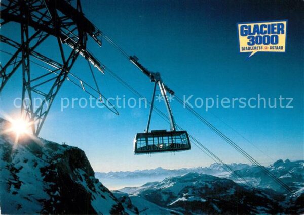 Seilbahn Glacier 3000 Diablerets Gstaad