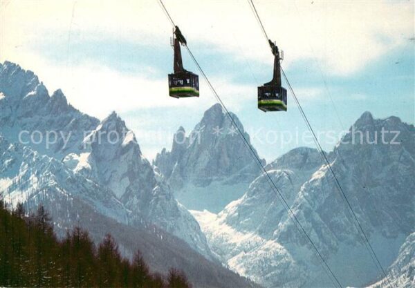 Seilbahn Sexten Hasenkopfl Sesto Monte Elmo Dolo