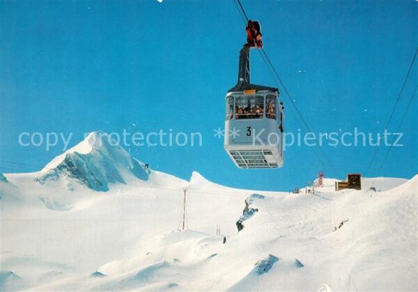 Seilbahn Gletscherbahn Kaprun Kitzsteinhorn Stat