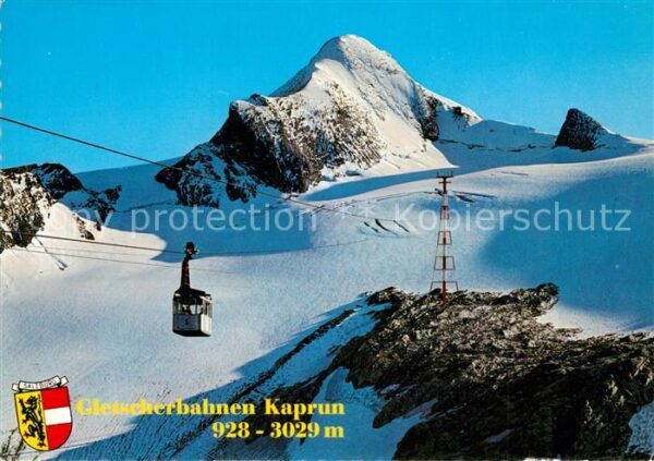 Seilbahn Gletscherbahnen Kaprun Kitzsteinhorn