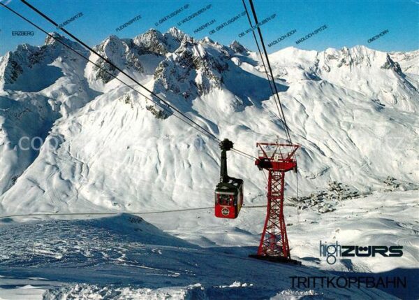 Seilbahn Trittkopf Zürs am Arlberg Madloch