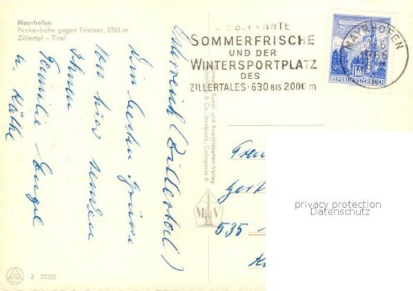 Seilbahn Penkenbahn Mayrhofen Tristner Zillertal – Bild 2