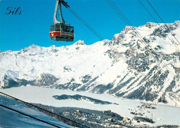 Seilbahn Furtschellas Sils Oberengadin
