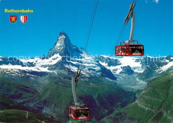 Seilbahn Rothorn Matterhorn Mt. Cervin Zermatt