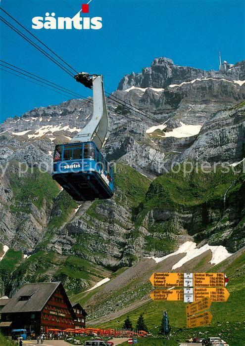 Seilbahn Säntis Berghotel Schwägalp