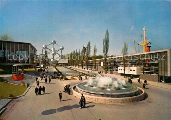 Exposition Universelle Bruxelles 1958 Avenue de Benelux