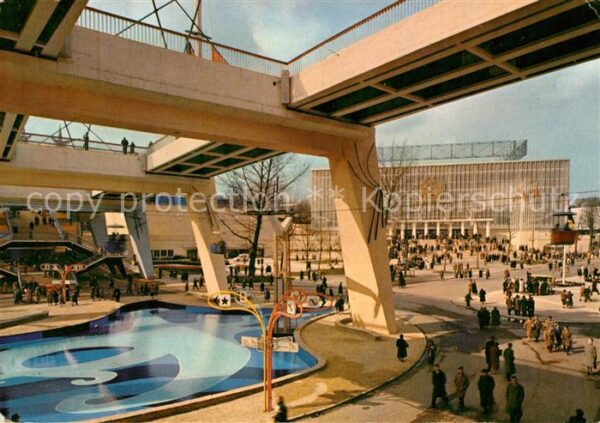 Exposition Universelle Bruxelles 1958 Rond-Point des Nations