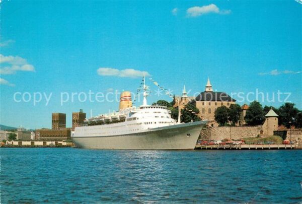 Schiffe Ships Navires M/S Vistafjord Home-Port Oslo