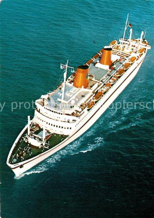 Schiffe Ships Navires MS Europa Fliegeraufnahme