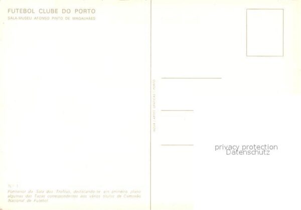 Fussball Futebol Clube do Porto Sala dos Trofeus – Bild 2
