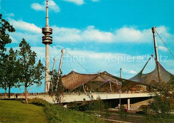 Olympia Olympiaturm Olympiastadion München
