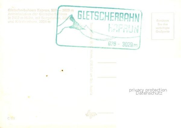 Seilbahn Gletscherbahnen Kaprun Bergstation Kitz – Bild 2
