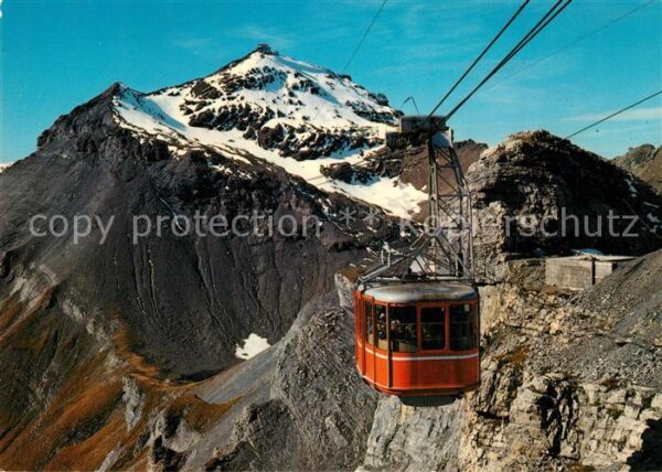 Seilbahn Schilthorn Mürren Drehrestaurant Schilt