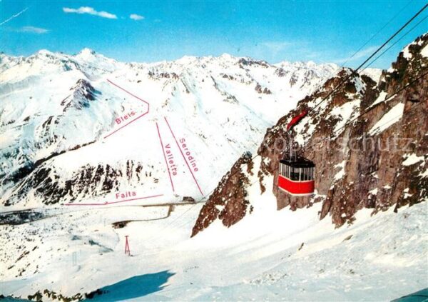 Seilbahn Funivia Passo Paradiso Passo del Tonale