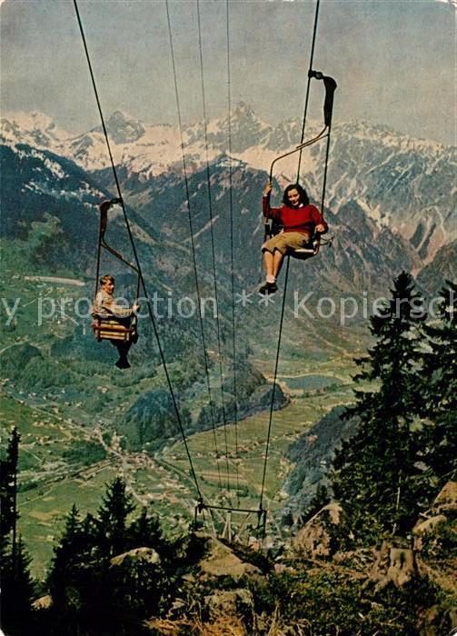 Sessellift Montafoner Hochjochbahn Schruns Kapella