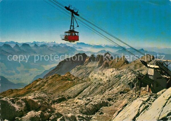 Seilbahn Säntis Churfirsten Glarneralpen