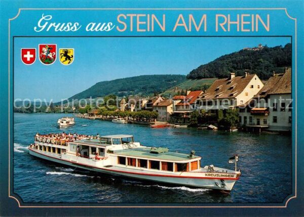Motorschiffe Kreuzlingen Stein am Rhein Burg Hohenkl