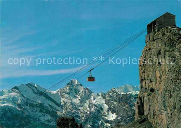 Seilbahn Schilthorn Mürren Station Birg Gspalten