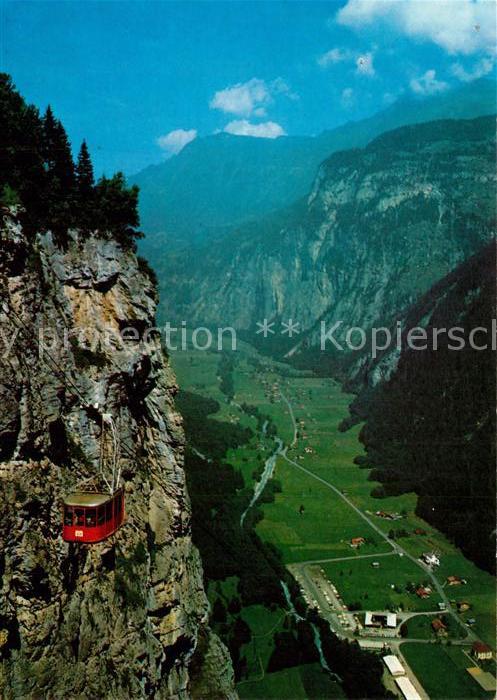 Seilbahn Schilthorn Lauterbrunnental