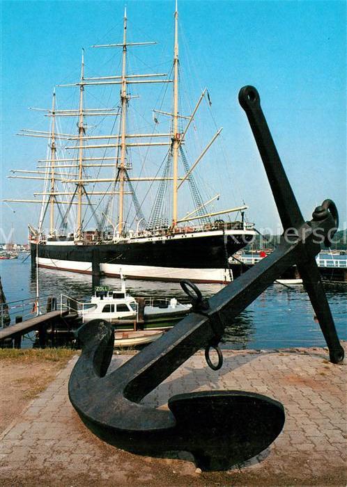 Segelschiffe Passat Travemünde Anker
