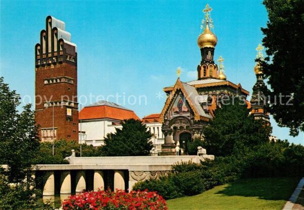 Russische Kirche Kapelle Darmstadt Hochzeitsturm