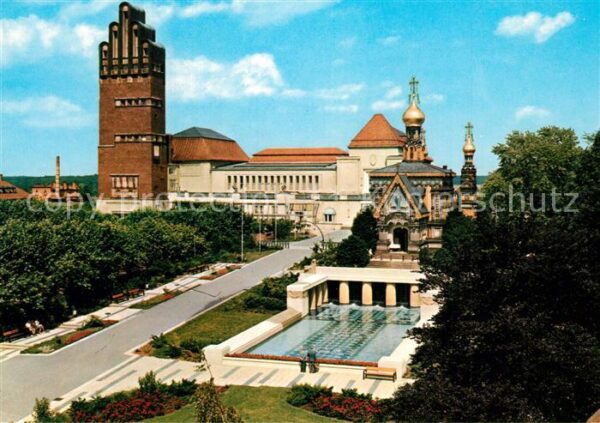 Russische Kirche Kapelle Darmstadt Künstlerkolonie Hochzeitsturm