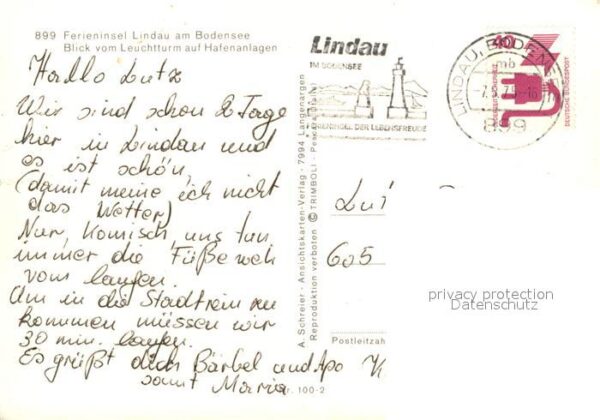 Motorschiffe Lindau am Bodensee Hafenanlagen – Bild 2
