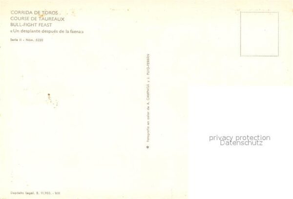 Stierkampf Corrida de Toros – Bild 2