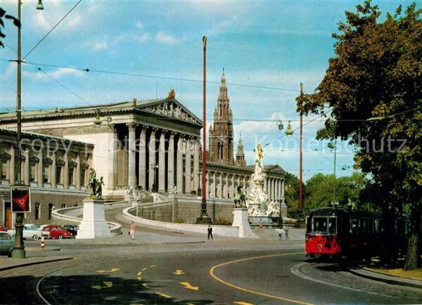 Strassenbahn Wien Parlament
