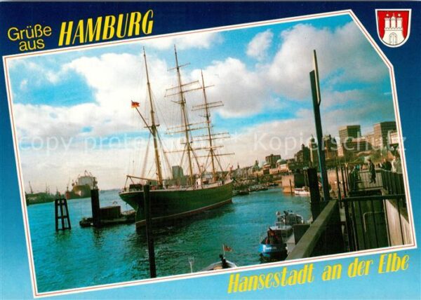 Segelschiffe Rickmer Rickmers Hamburg Hafen