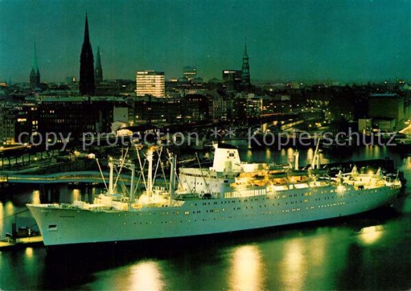 Schiffe Ships Navires Pasteur Hamburg Hafen