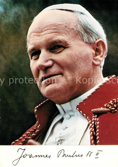 Papst Joannes Paulus PP II.