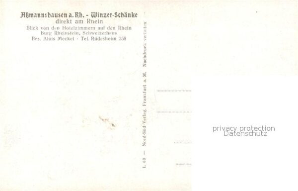 Assmannshausen Winzer Schänke Bootssteg – Bild 2